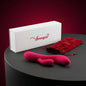 Vibromasseur Rabbit Lovensia en silicone liquide ultra-doux, 10 modes de vibration pour une double stimulation simultanée.