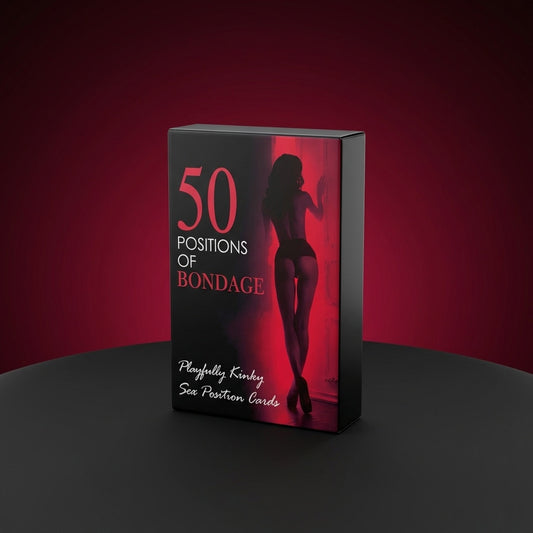 Jeu de 50 cartes érotiques Lovensia, défis de positions sexuelles et initiation au bondage pour explorer de nouveaux plaisirs en couple.