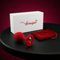 Plug anal Lovensia en silicone avec bijou étincelant, taille M, entièrement étanche et livré avec son étui de rangement discret.