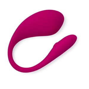 Œuf vibrant connecté IPX7 avec recharge magnétique USB et étui rose